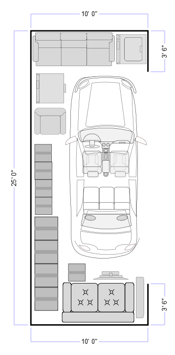 10x25storageunitfloorplan 10x25storageunitfloorplan